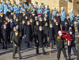 Cumhurbaşkanı Erdoğan ve Devlet Erkanı Anıtkabir’de
