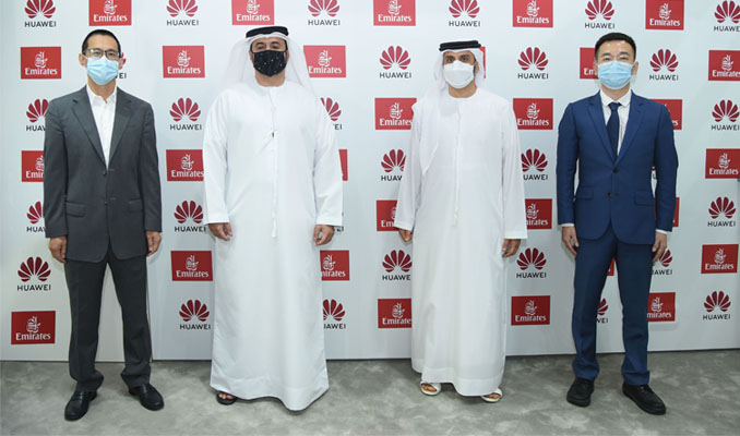 Huawei, Emirates ile stratejik işbirliği anlaşması imzaladı