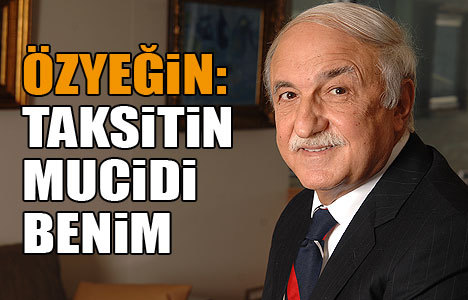 Taksitin fikir babası Özyeğin ve Boyner