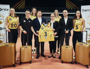 VakıfBank Kadın Voleybol Takımı ile Samsonite arasında sponsorluk anlaşması